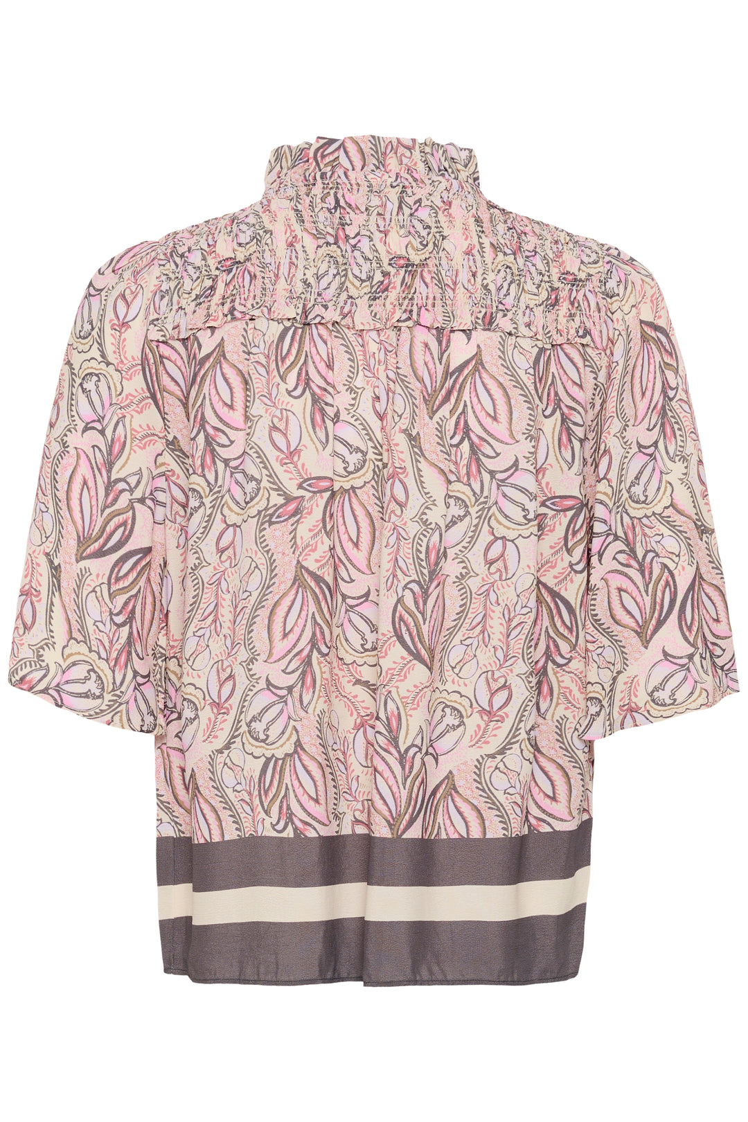Saint Tropez ShaktiSZ Blouse- Dusty Pinks Arty Blooms