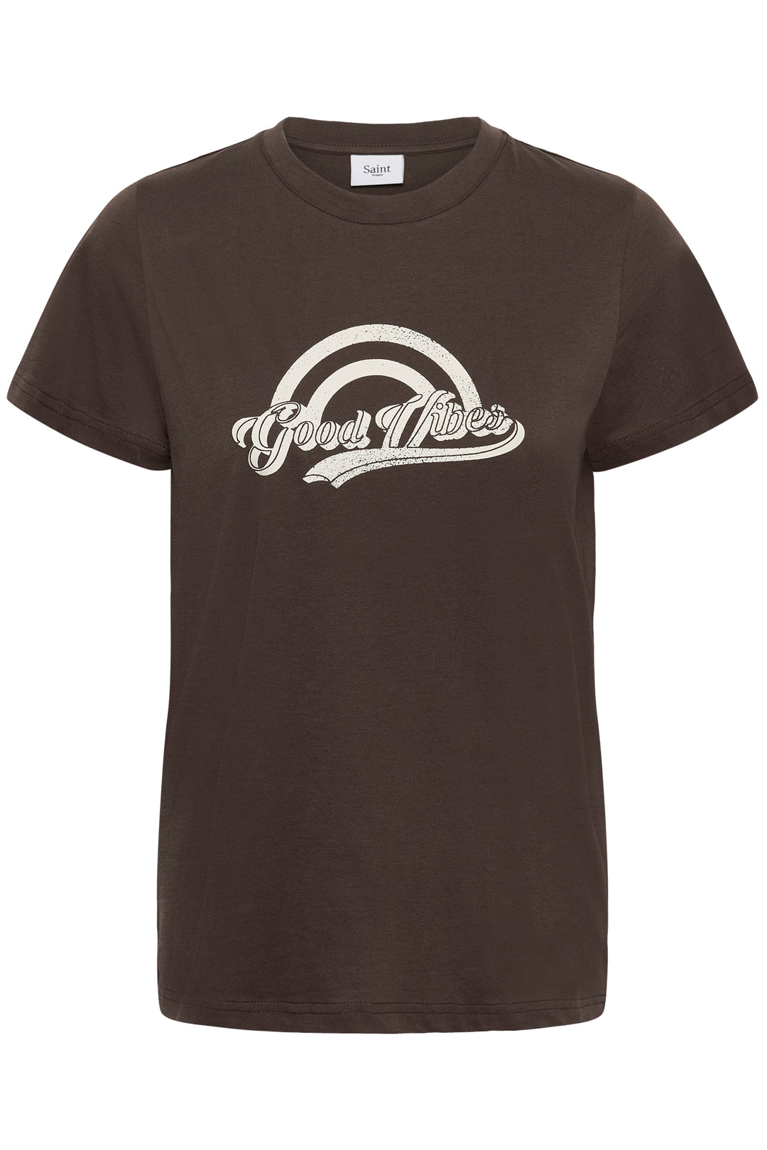 Saint Tropez SuviSZ T-shirt- Chocolate Brown