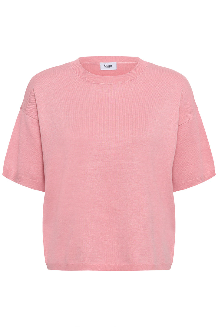 Saint Tropez Mila T-Shirt- Cameo Pink Melange
