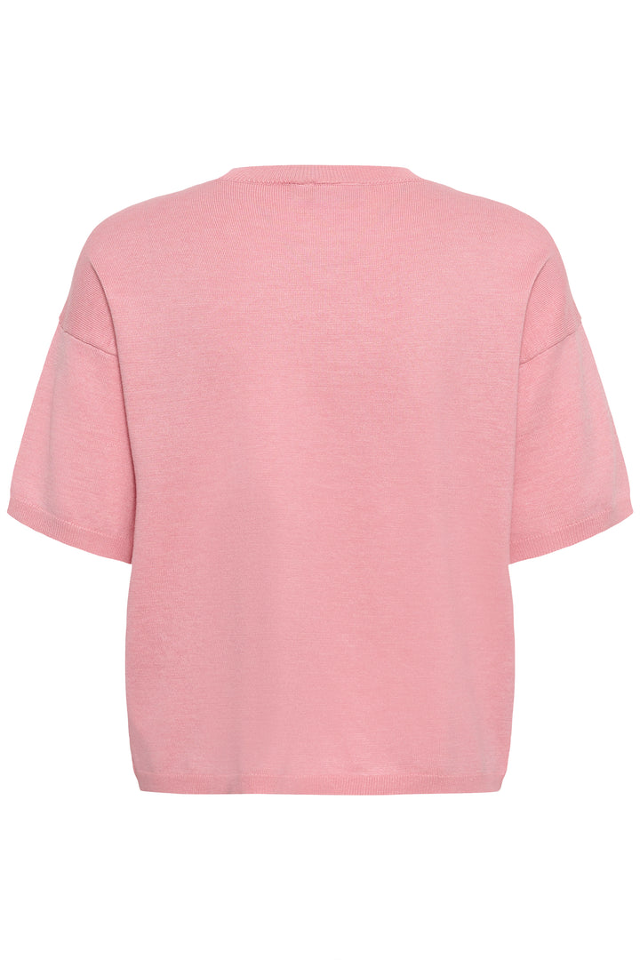 Saint Tropez Mila T-Shirt- Cameo Pink Melange