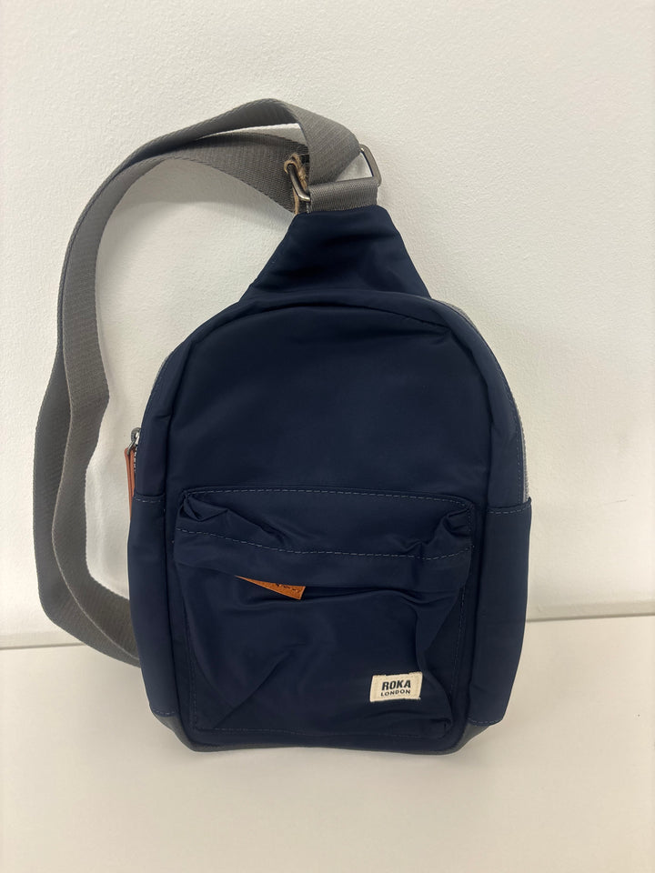Roka London Willesden B Sling Bag- Midnight