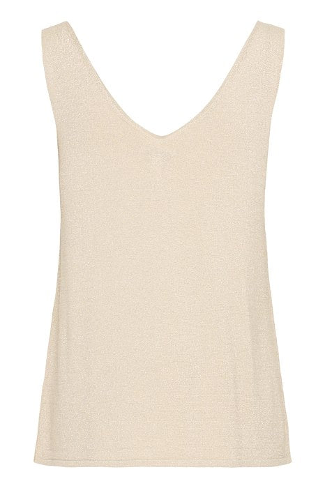 BYoung Mobbe Top- Frosted Almond