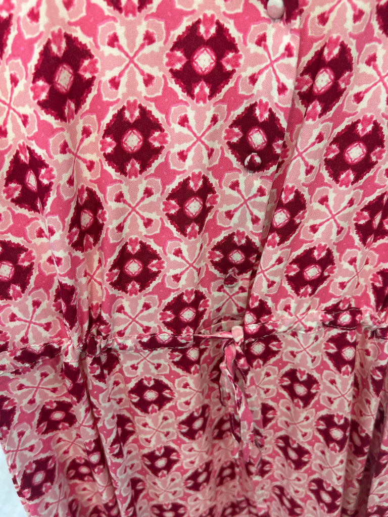 Ichi Vera Dress- Pink print