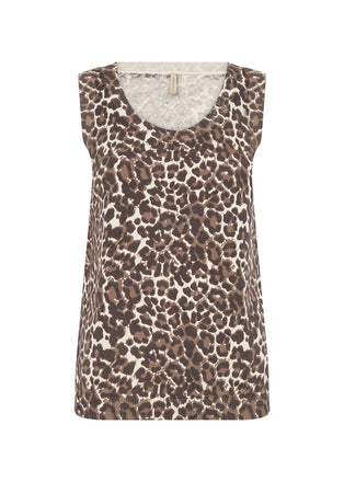 Soya concept Animal print Sati vest