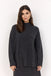 Soya Concept Nessie 68 Grey High Collar Jumper