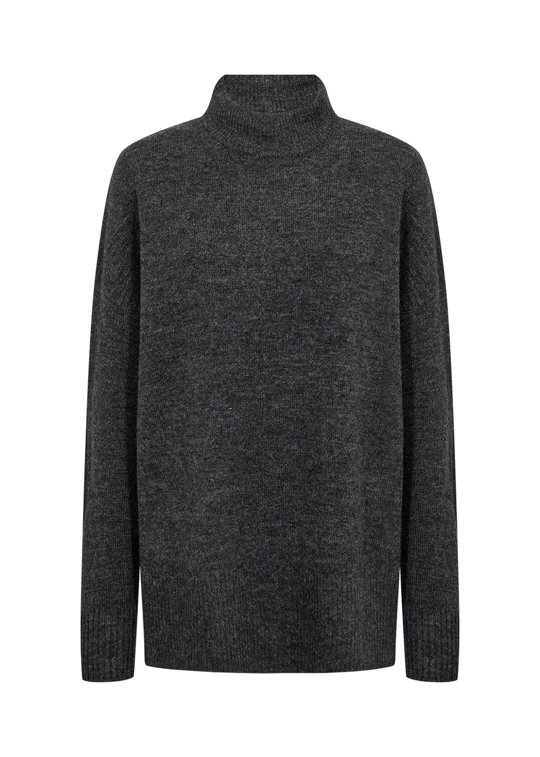 Soya Concept Nessie 68 Grey High Collar Jumpe