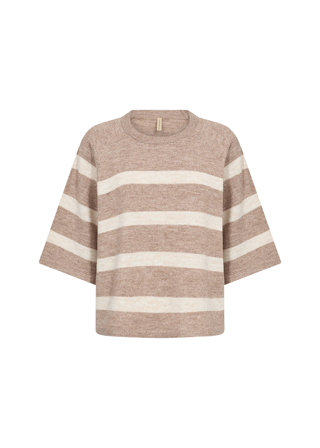 Soya Concept SC-Orlean Stripe 5 Pullover - Sand