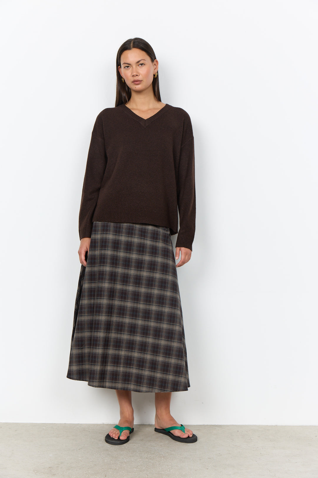 Soya Concept Orlean Pullover - Chocolate Brown