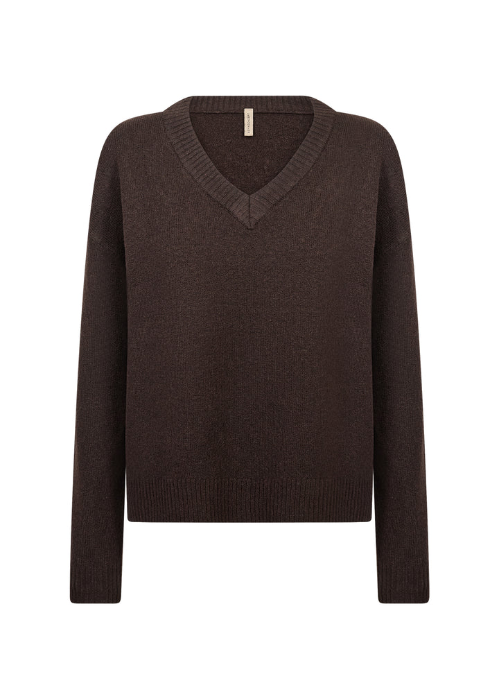 Soya Concept Orlean Pullover - Chocolate Brown