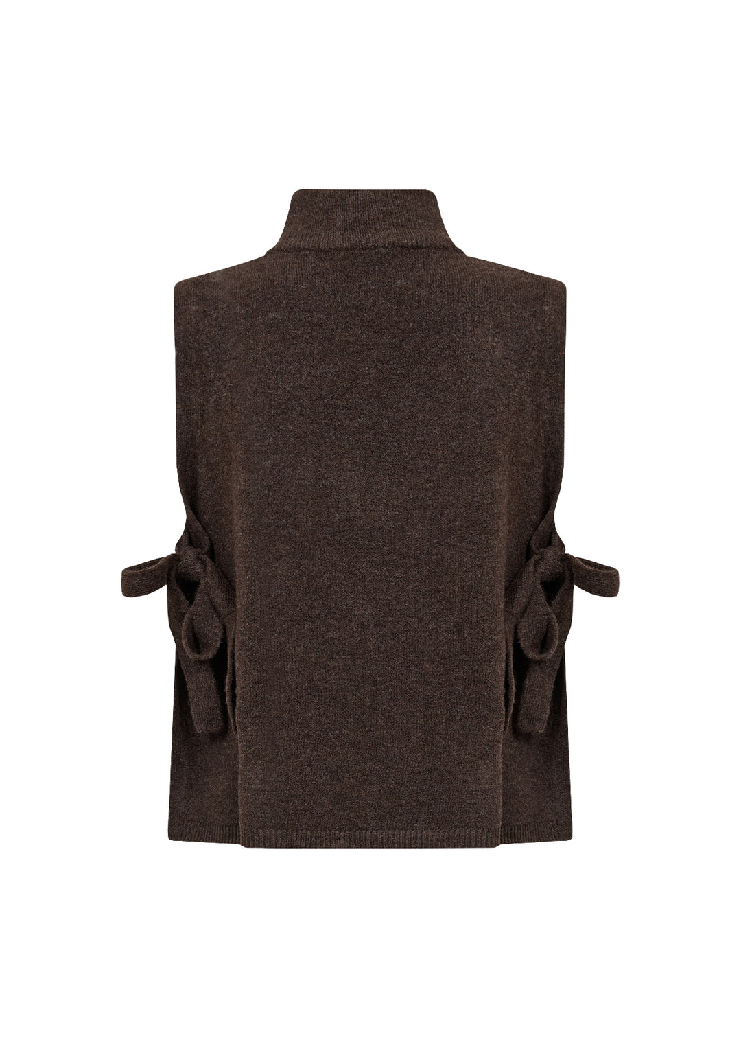 Soya Concept Orlean Waistcoat - Chocolate Brown