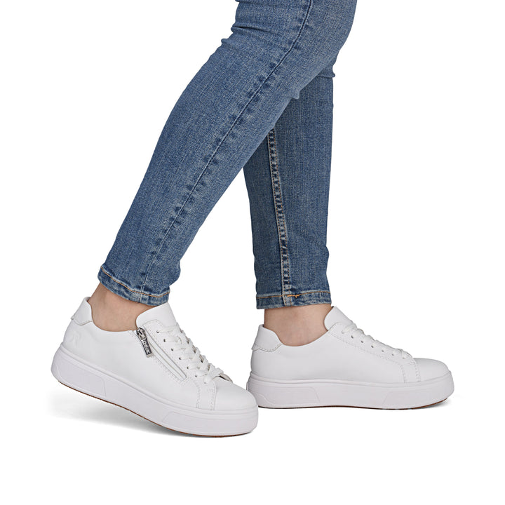 Rieker Women's Trainer - White | M7701-80