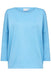 Saint tropez Mila Round Neck pullover- Ethereal blue