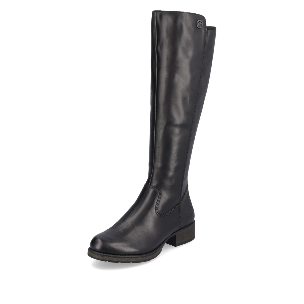 Z9591-01 Rieker Black Boot