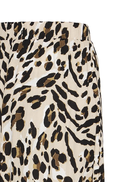 Ichi Marrakech Skirt- Caribou Animal