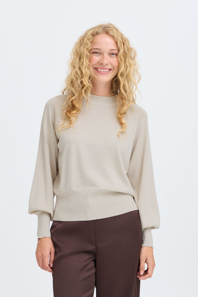 B.Young BYMOBBE Jumper - Oatmeal
