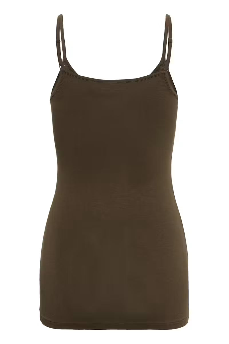 Saint Tropez Vigga Tanktop - Chocolate Brown