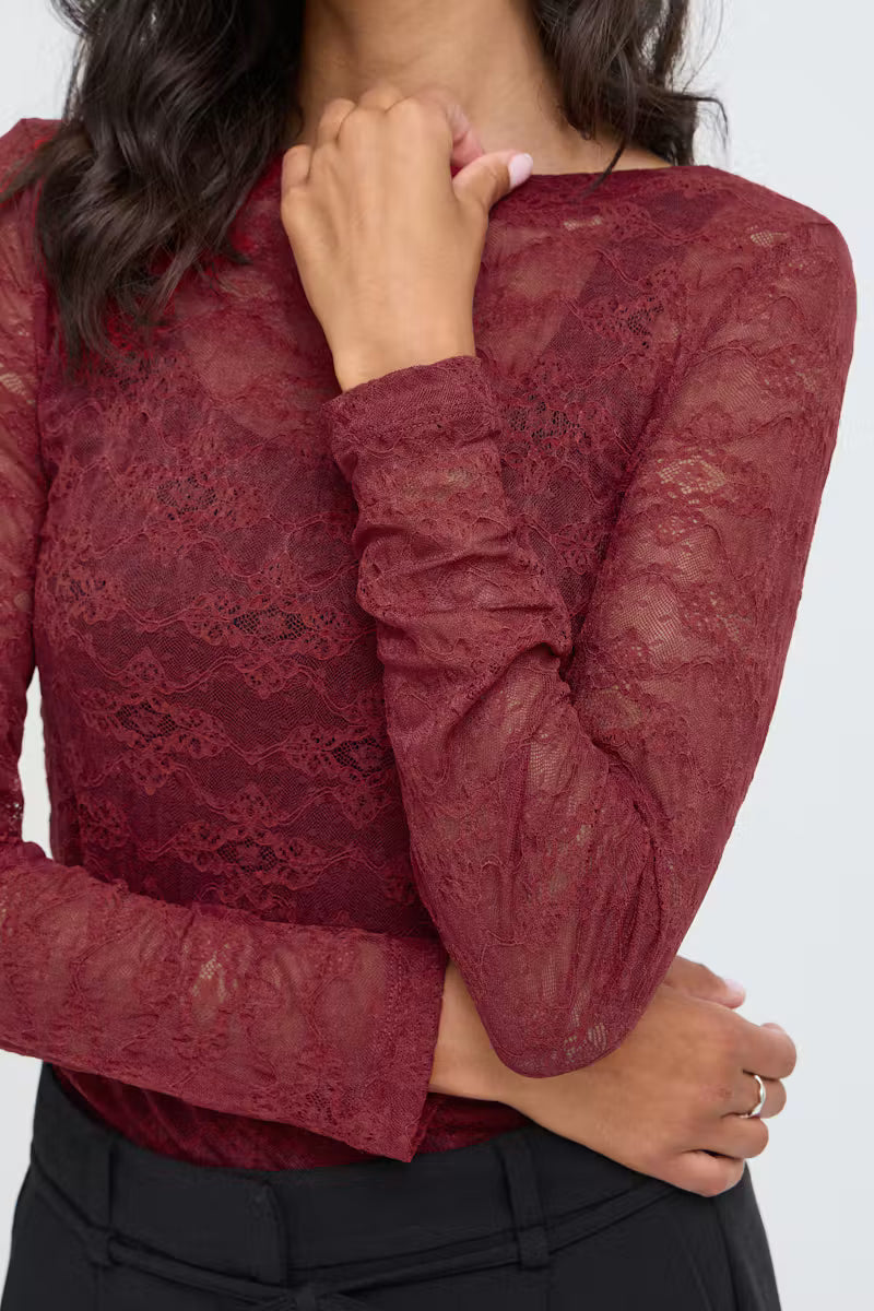B.Young BYPRIYA T-Shirt - Sun-Dried Tomato