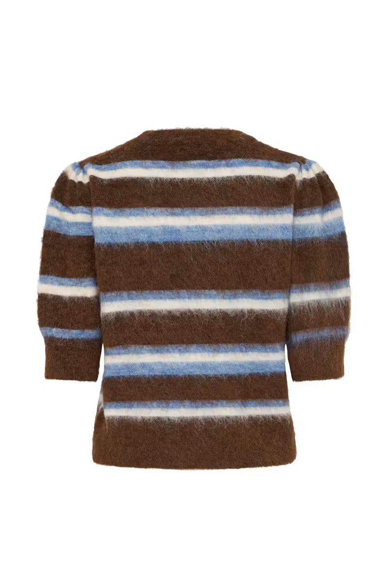 B.Young Milou Jumper - Brown & Blue