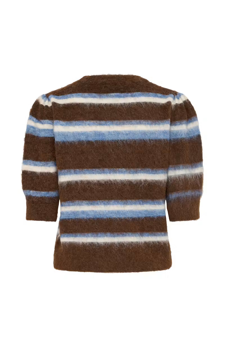 B.Young Milou Jumper - Brown & Blue