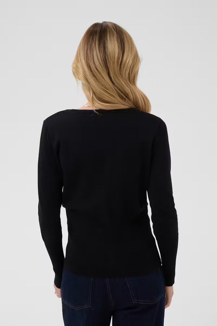 Saint Tropez Mila Slim Cardigan - Black