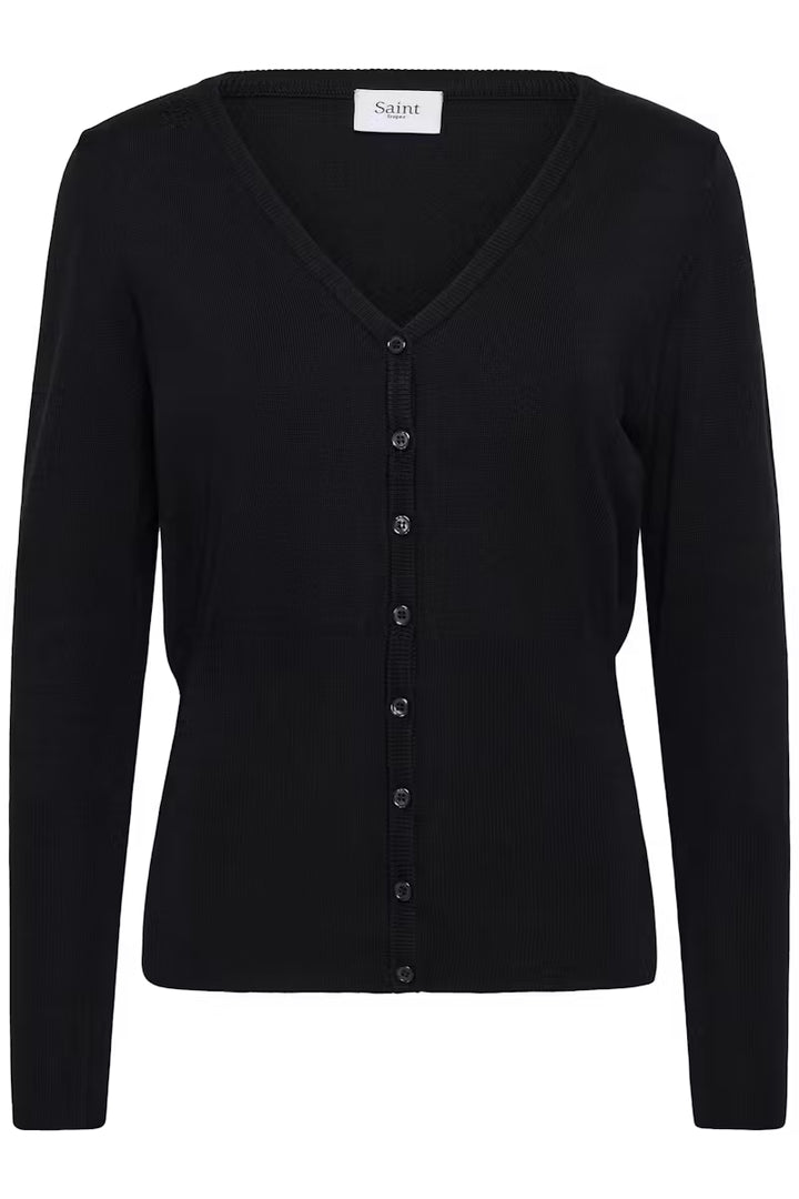 Saint Tropez Mila Slim Cardigan - Black