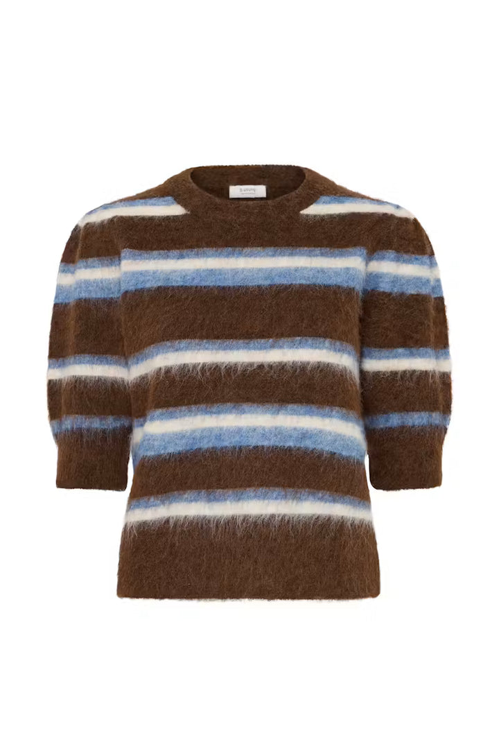 B.Young Milou Jumper - Brown & Blue