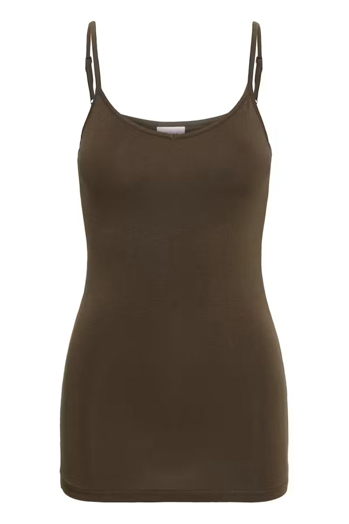 Saint Tropez Vigga Tanktop - Chocolate Brown