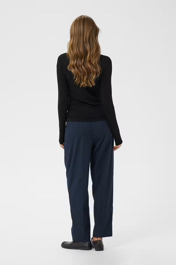 Saint Tropez Vigga Boatneck Blouse - Black