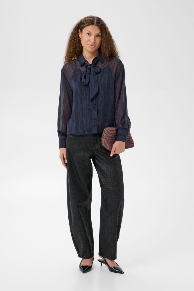 Kaffe Louisa Shirt - Blue