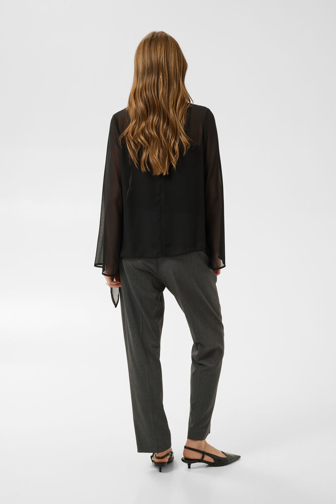 Kaffe Elouise Blouse - Black