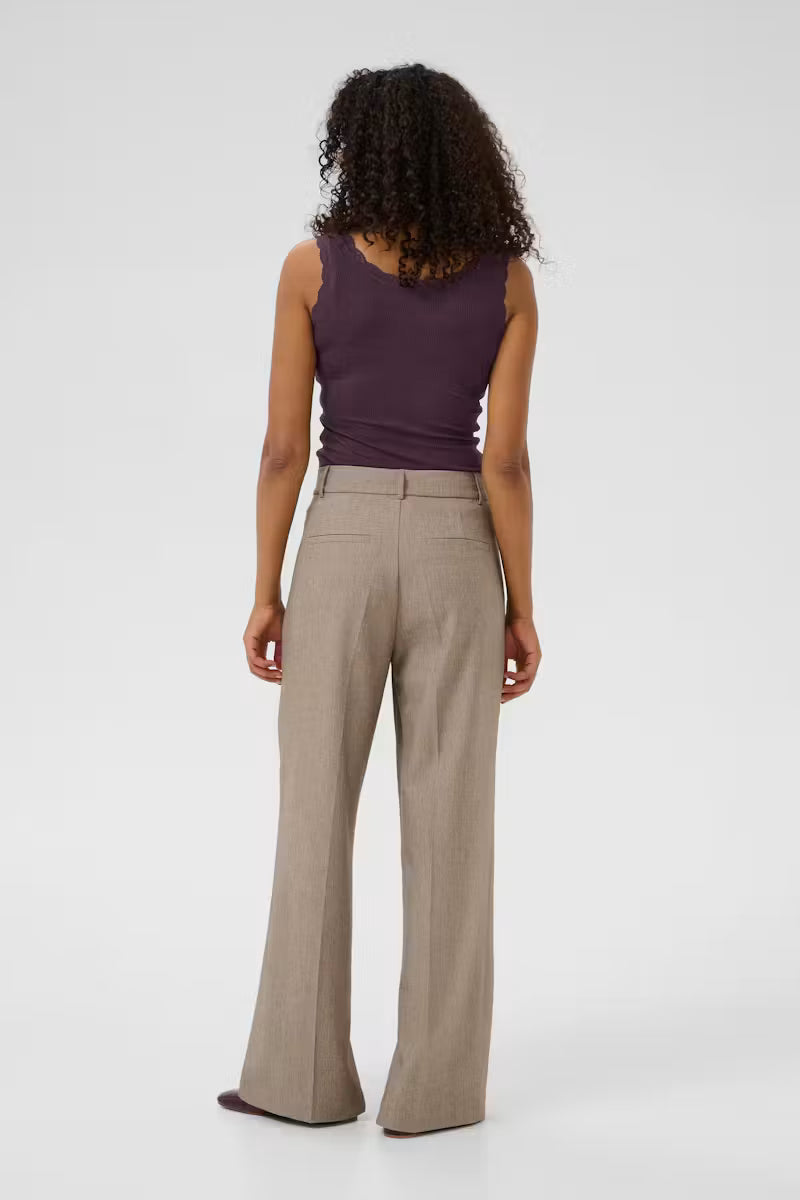Kaffe KAomi Top - Fudge/Red