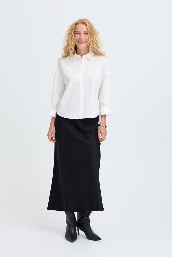 B.Young BYISA Midi Skirt - Black
