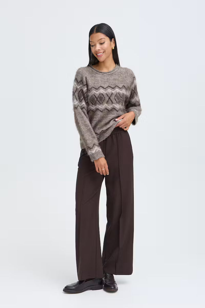 B.Young BYMILOU Jumper - Walnut