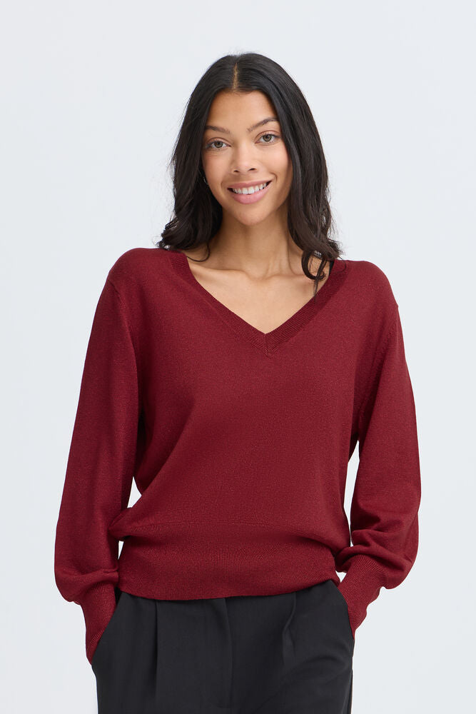 B.Young BYMOBBE Jumper - Sun-Dried Tomato