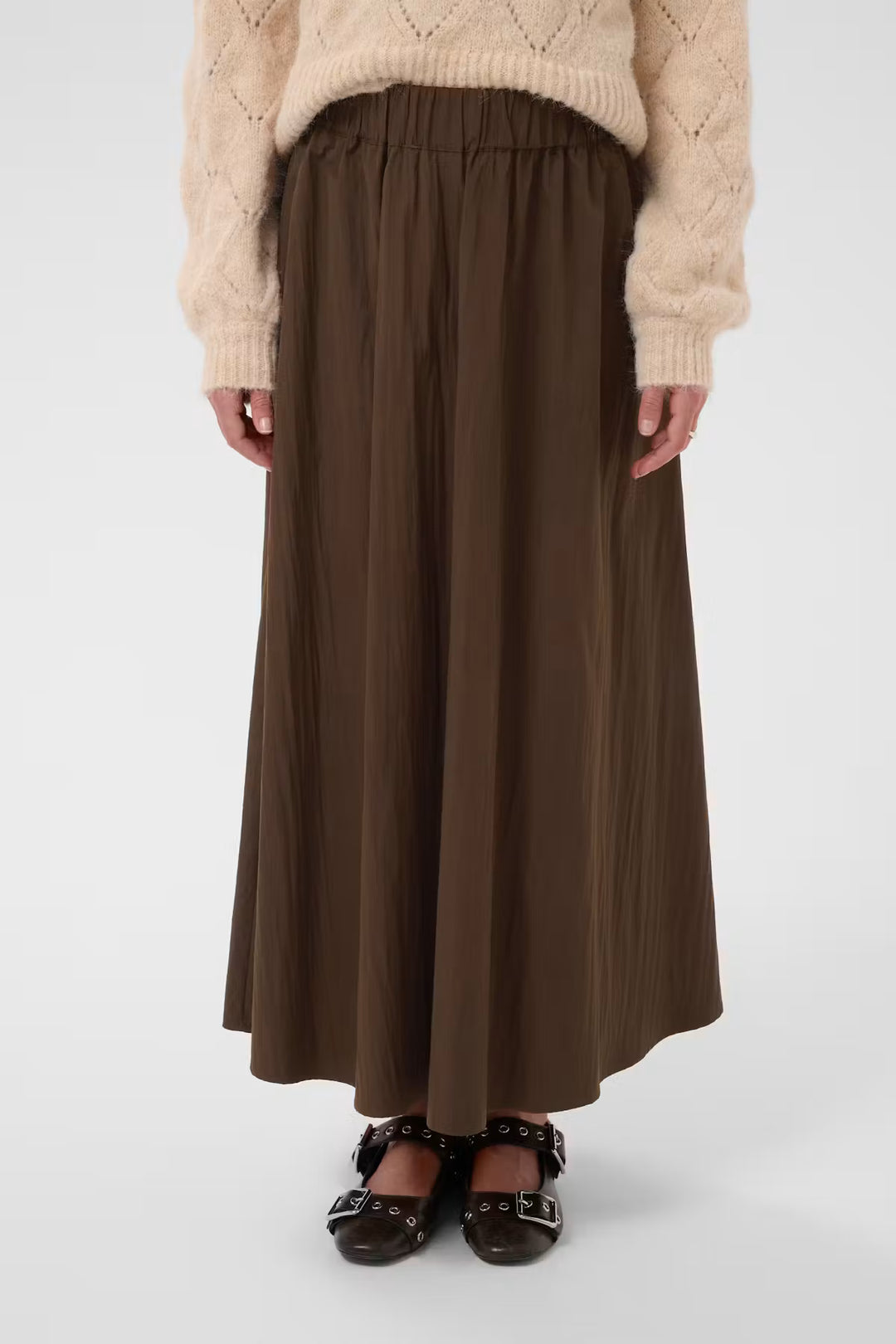 Saint Tropez Tonja Skirt - Brown
