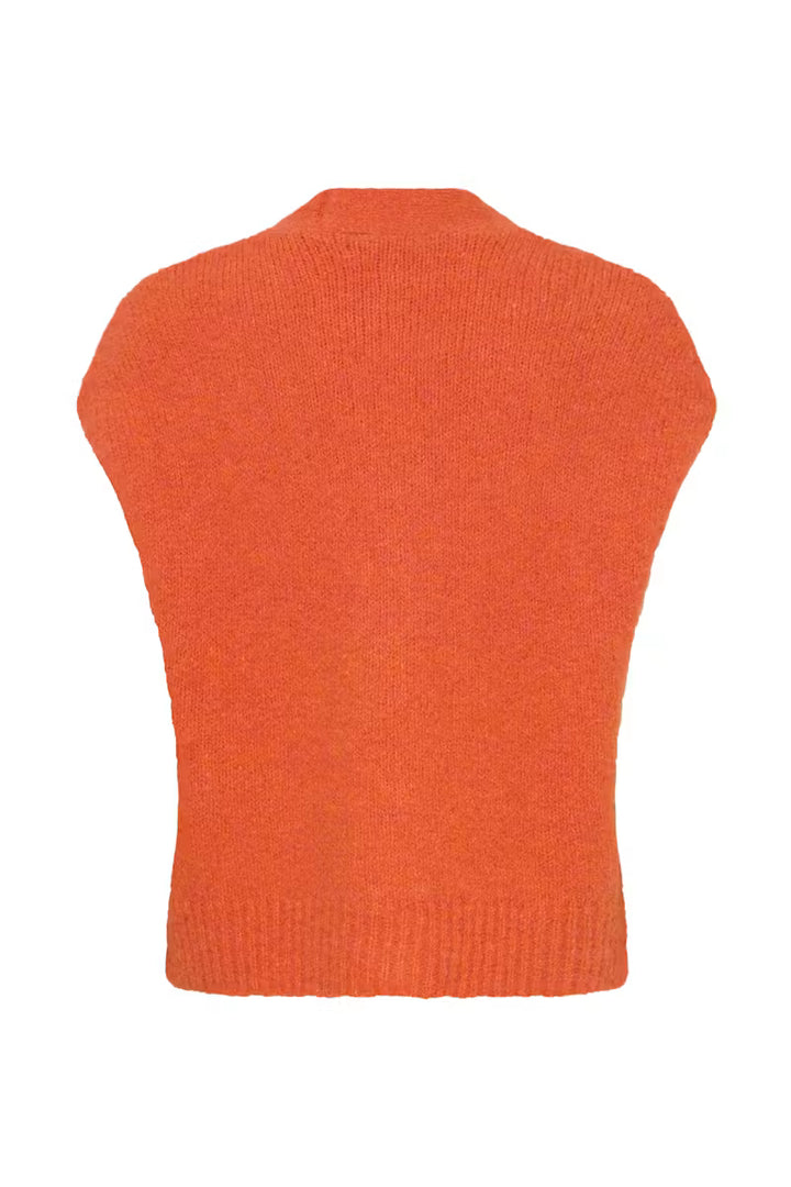 B.Young Millers Button Vest - Orange