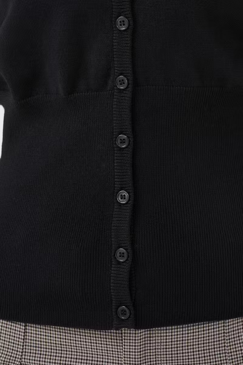 Saint Tropez Mila Slim Cardigan - Black