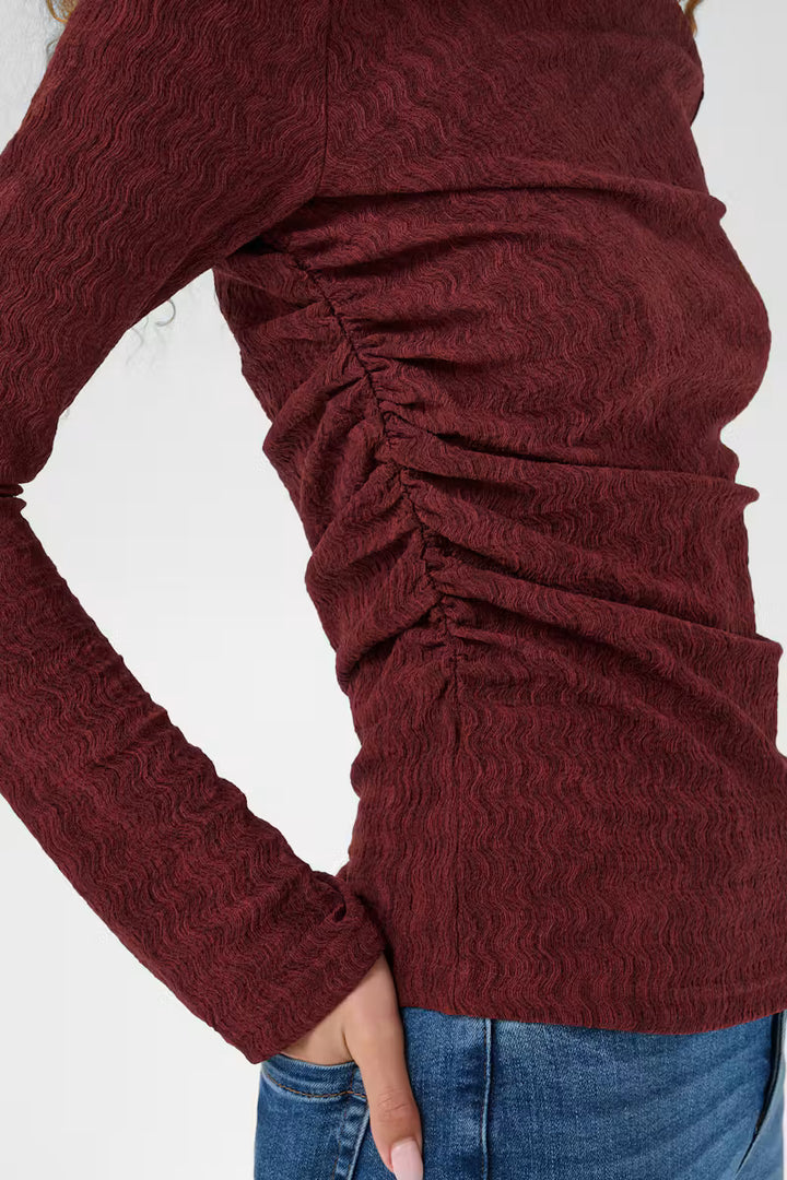 Kaffe Rita Blouse - Red