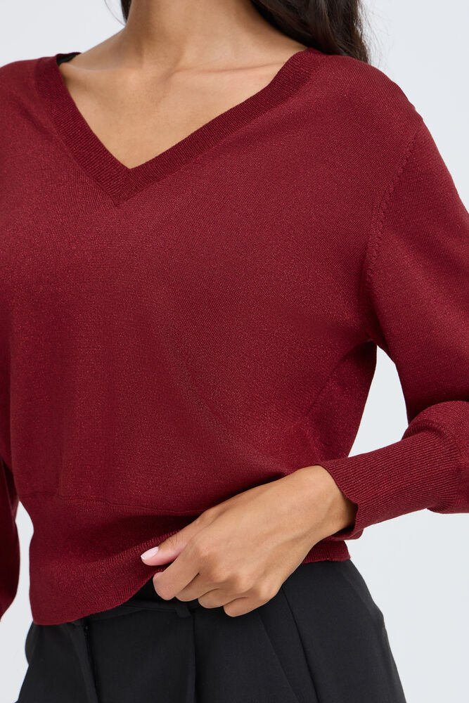 B.Young BYMOBBE Jumper - Sun-Dried Tomato