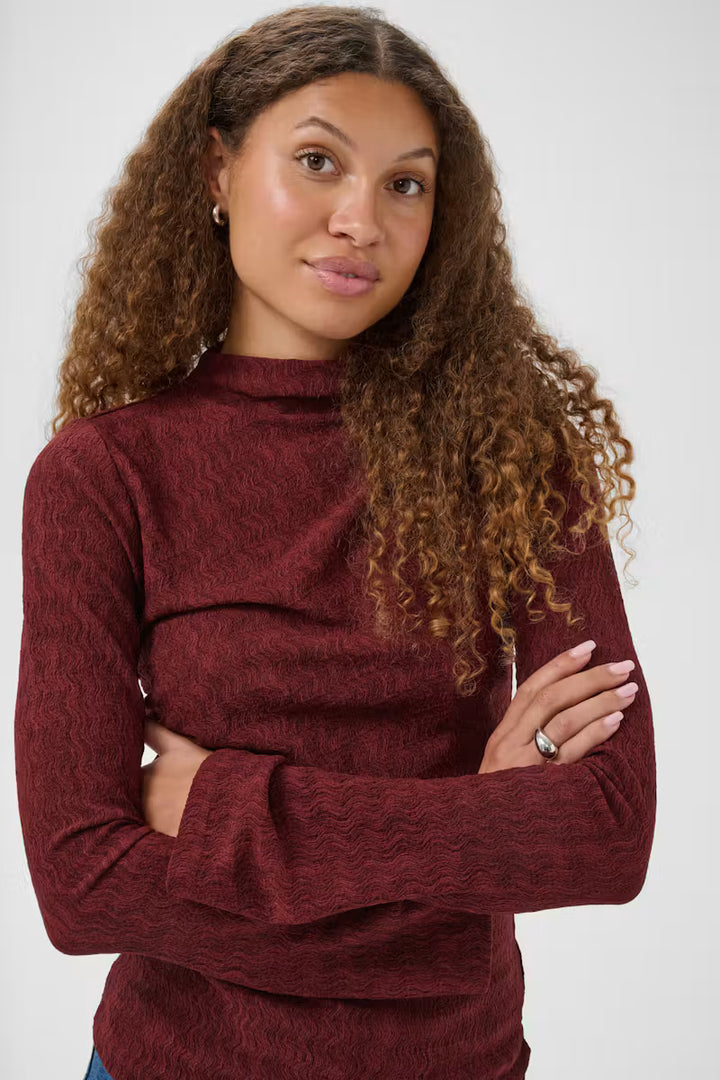Kaffe Rita Blouse - Red