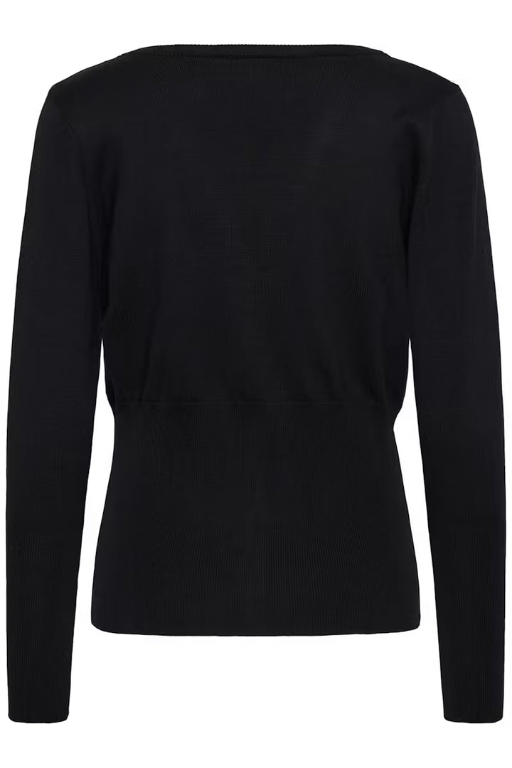 Saint Tropez Mila Slim Cardigan - Black