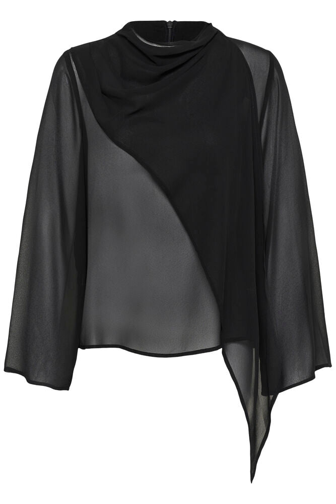 Kaffe Elouise Blouse - Black