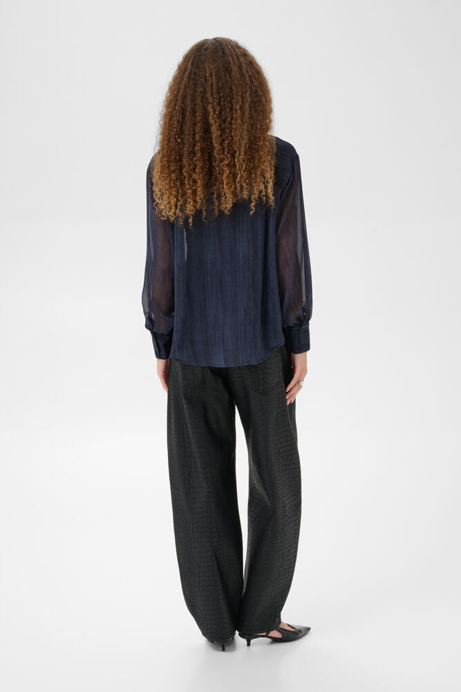 Kaffe Louisa Shirt - Blue