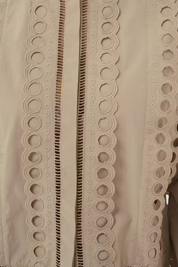 Saint Tropez Marlee Shirt - Weathered Teak/Brown