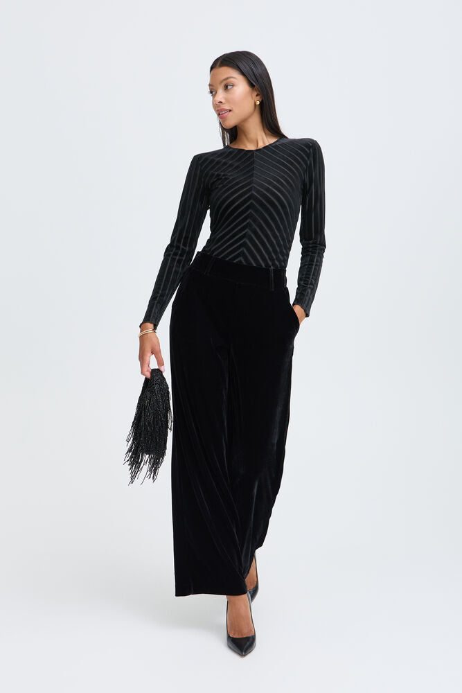 B.Young BYSHIRLEY Stripe Top - Black