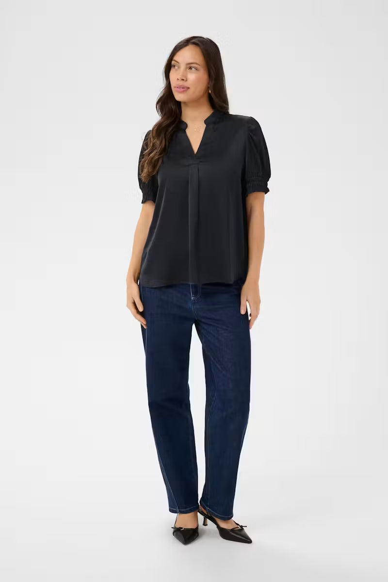 Saint Tropez Panan Blouse - Black