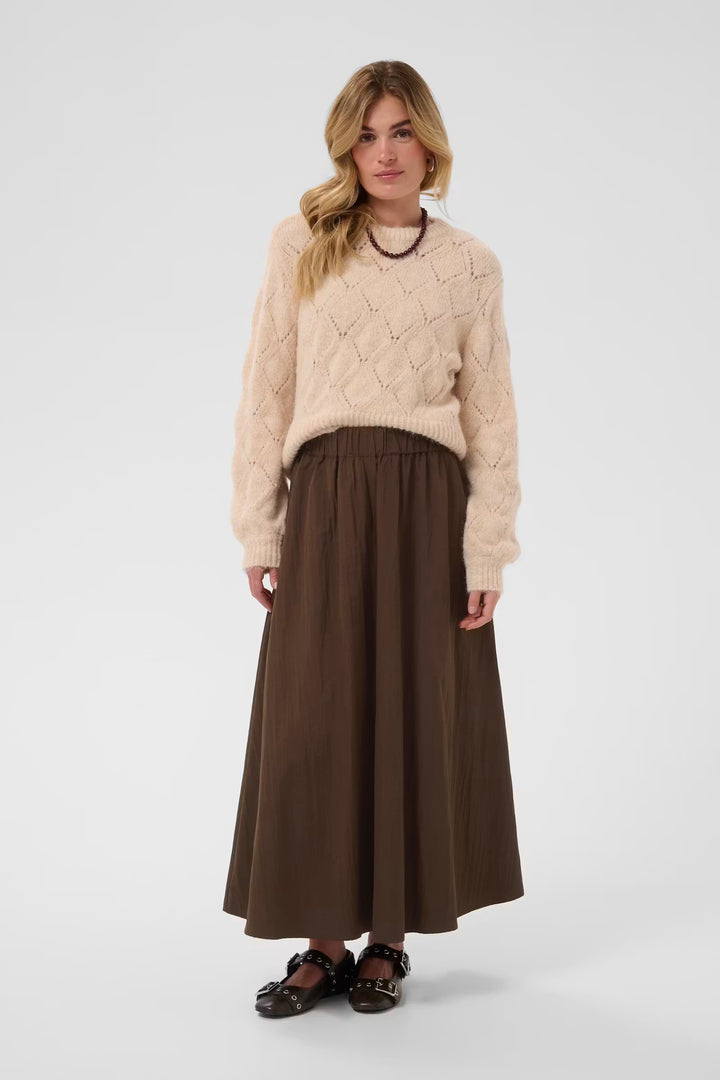 Saint Tropez Tonja Skirt - Brown