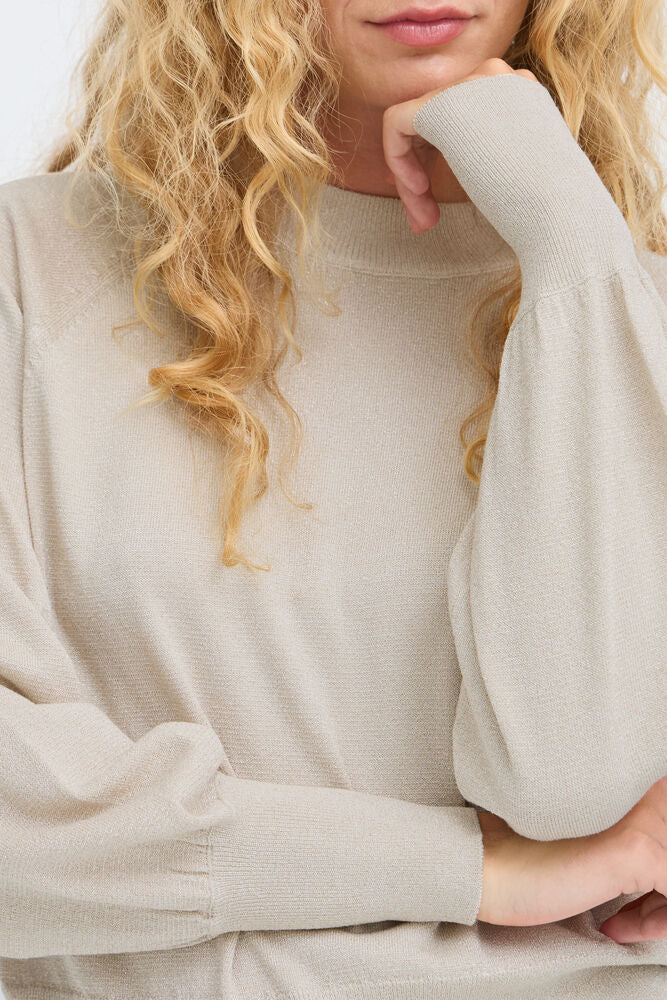 B.Young BYMOBBE Jumper - Oatmeal
