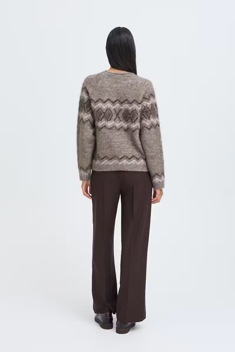 B.Young BYMILOU Jumper - Walnut