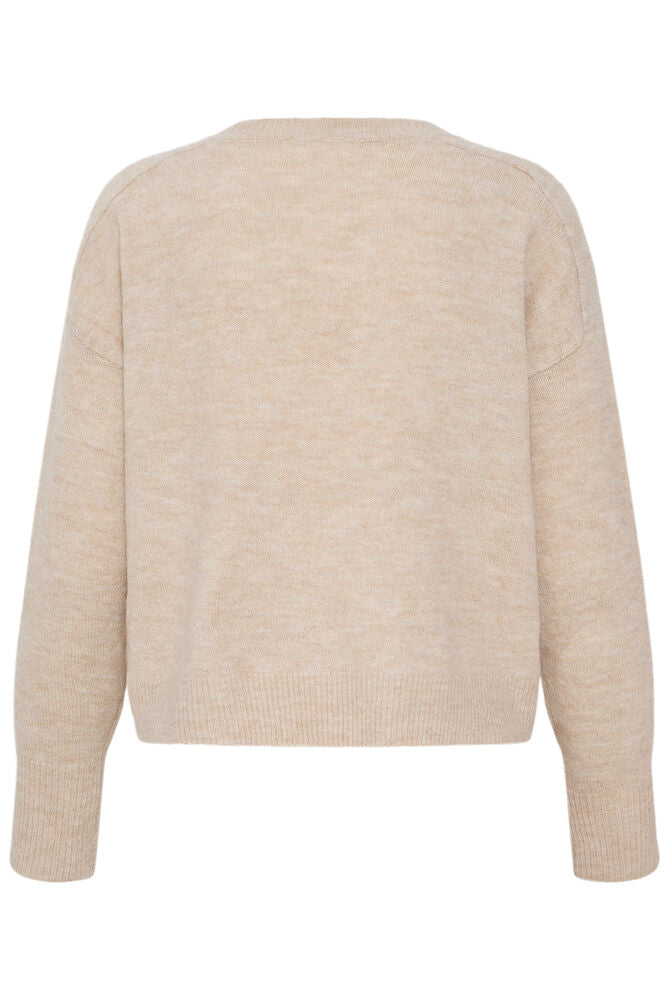 B.Young BYMONNA Jumper - Humus Melanage